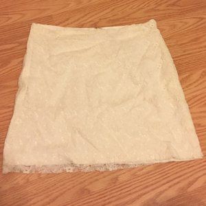 NWOT $88 BB Dakota lace mini skirt 2 XS